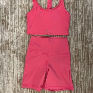 SET Active pink Sportbody outfit